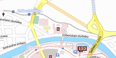 Universidad de Deusto Bilbao Stadtplan